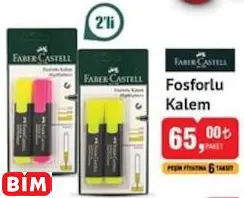 FABER CASTELL FOSFORLU KALEM FABER CASTELL FOSFORLU KALEM